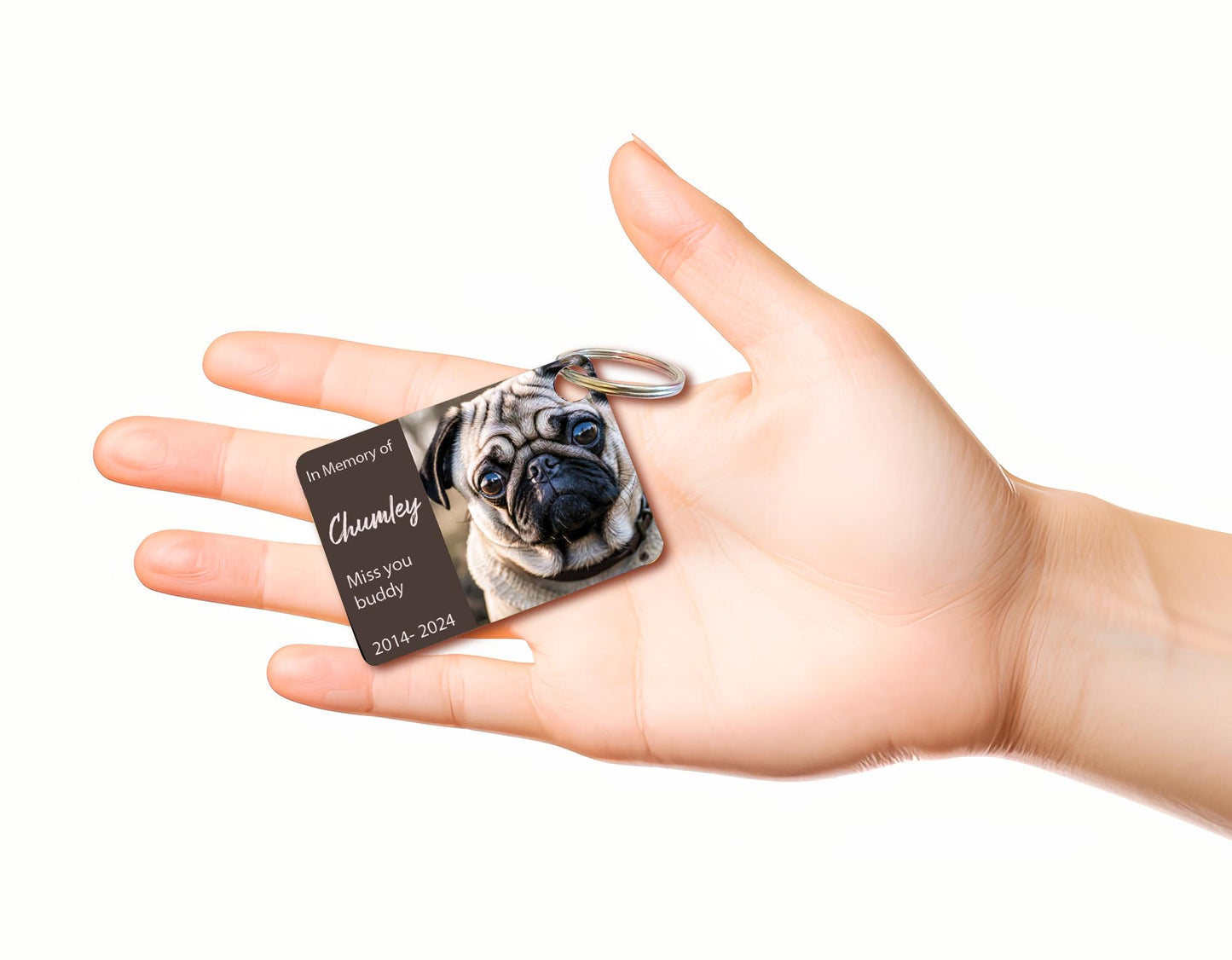 Custom Pet Memorial Keychain Keeping them close. Customized Pet Tribute Keychain/Forever in Our Hearts/Pet Remembrance Keychain/Pet Tribute