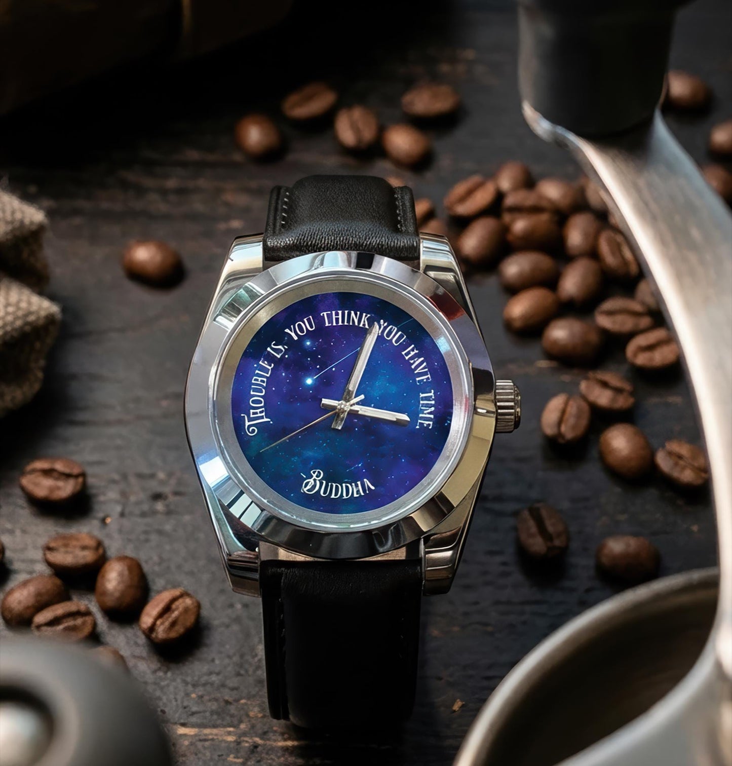 Seiko Custom Watch. Budda proverb. You think you have time - gift idea, new watch