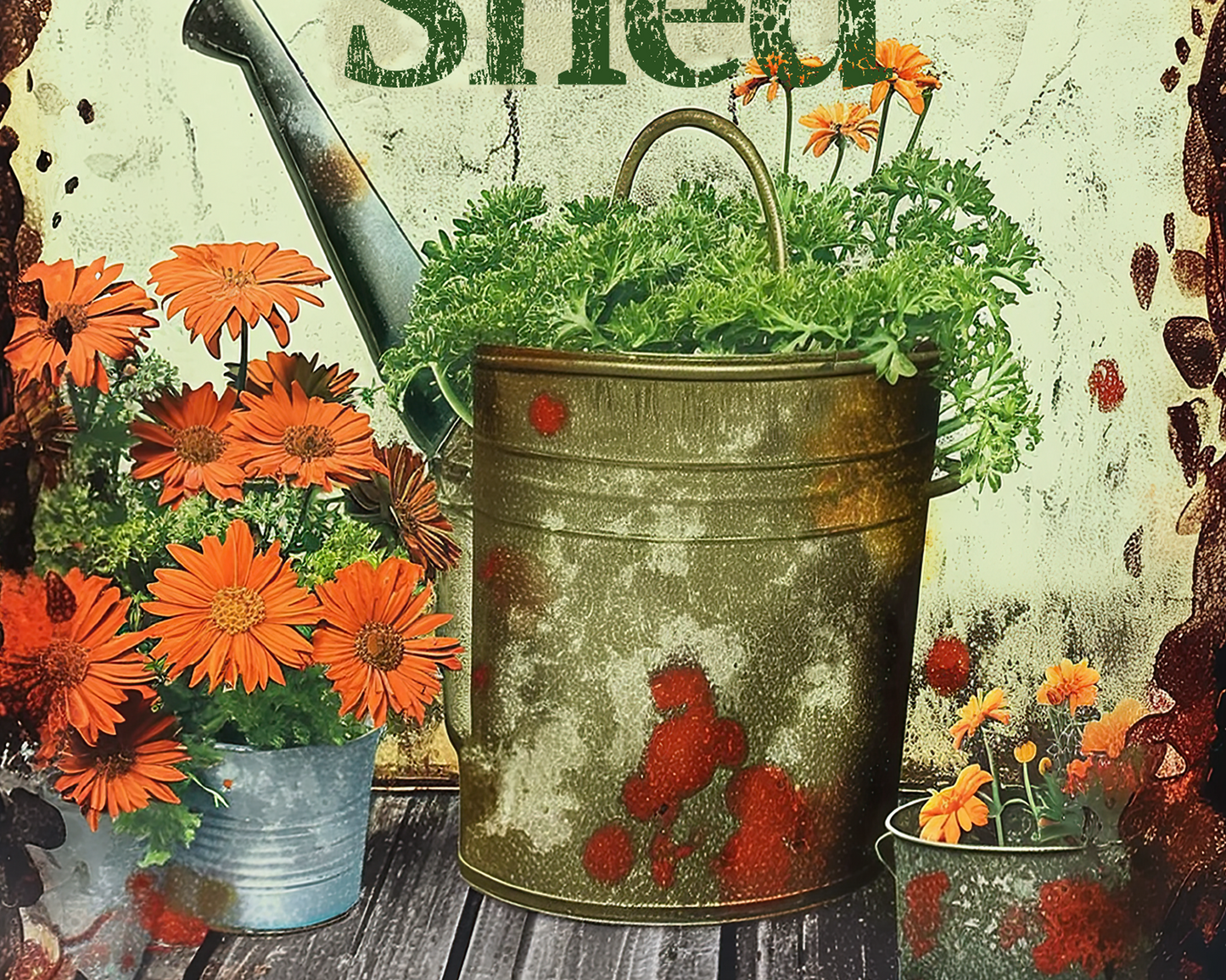 Potting Shed Sign. Vintage Sign. Great Gift for any gardener