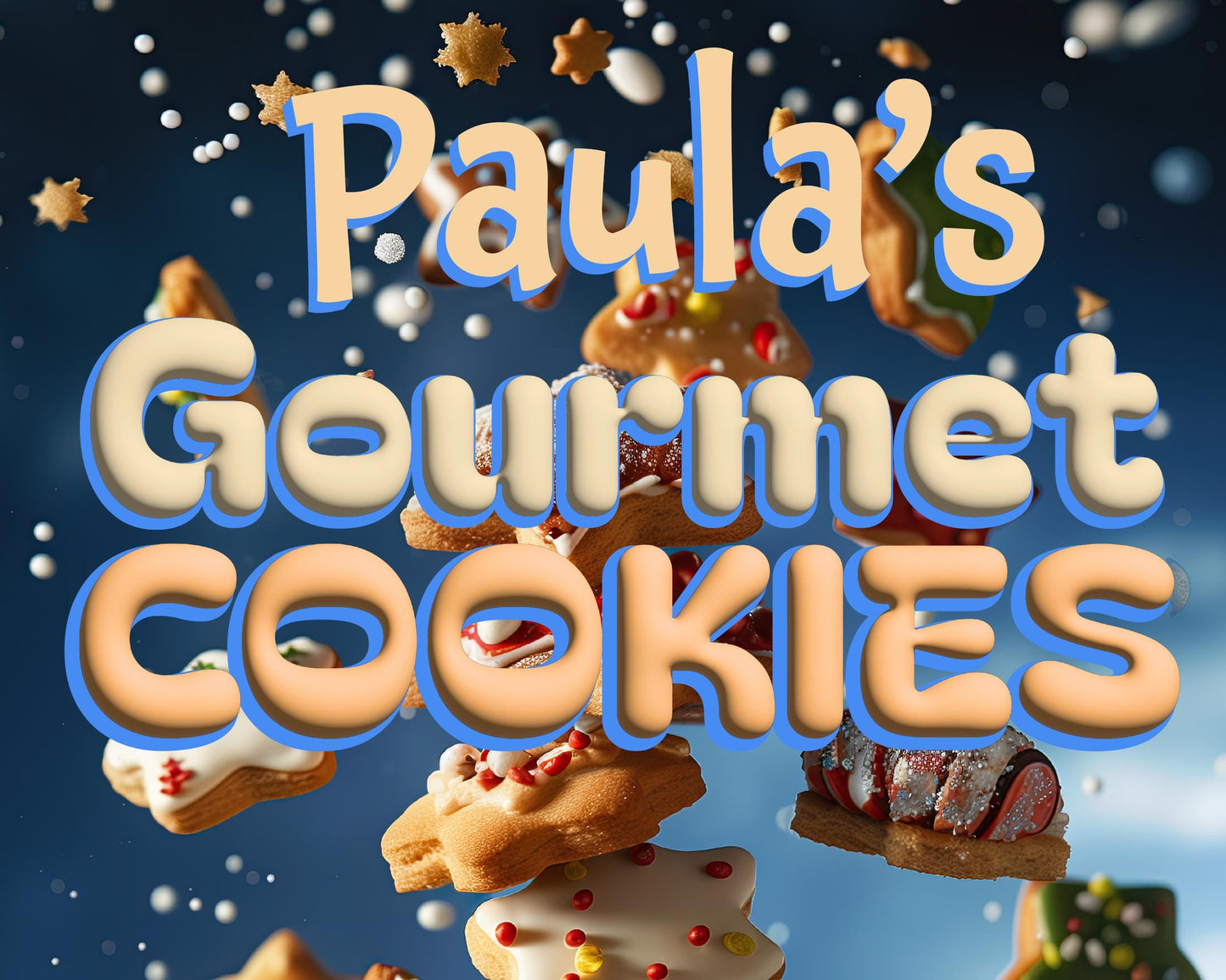 Personalized Gourmet Cookie Sign Vintage Inspired Kitchen decor Cookie Lover's Metal Sign Perfect gift for cookie bakers and cookie lovers