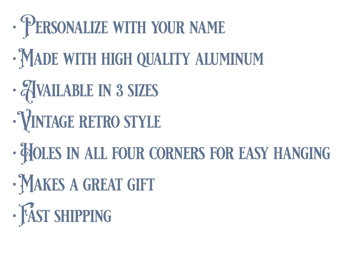 Train Station Sign | Personalized Metal Sign | Perfect gift for any train enthusiast. Model trains, Train hobby, train decor, train room