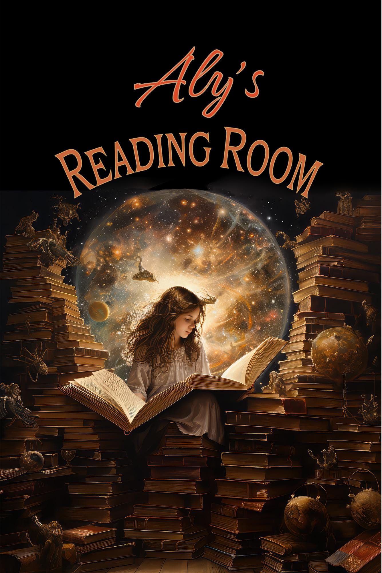 Personalized Reading Room Sign Wall Art. The perfect gift for young book lovers. Custom Metal Artwork Enhance Your Reading Room