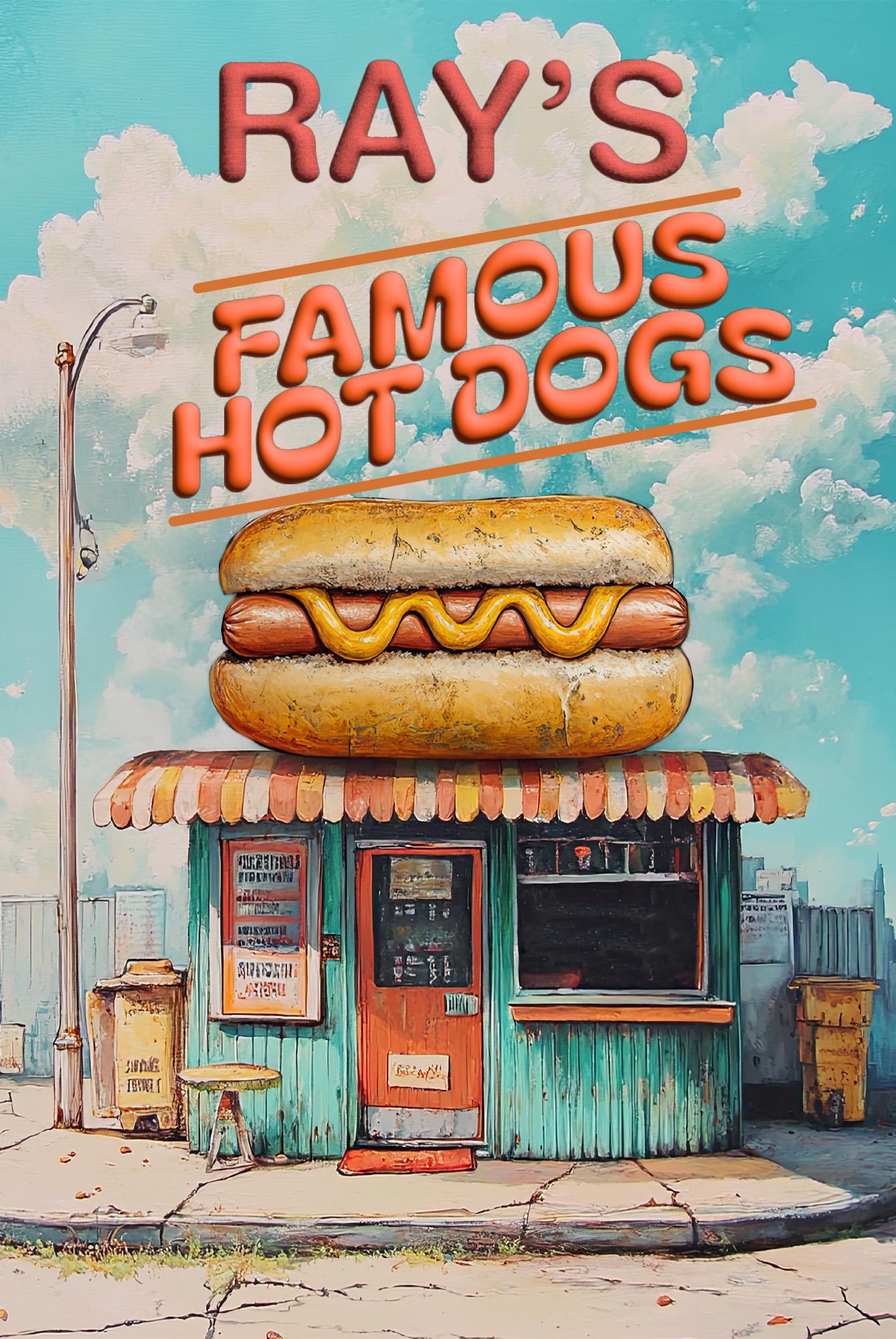 Hot Dog Personalized Sign, Funny Gift for him Vintage Style Metal Sign Wall Art BBQ personalized with your favorite Hog Dog chef's name.