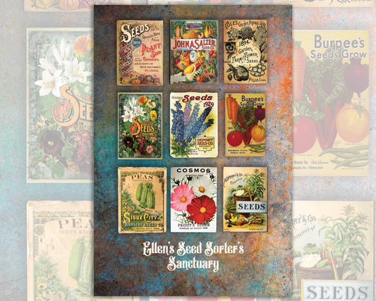 Personalized Seed Collector Gift Seed Collector Sign Rustic Garden Decor Perfect Gift for Seed Collectors | Gardeners