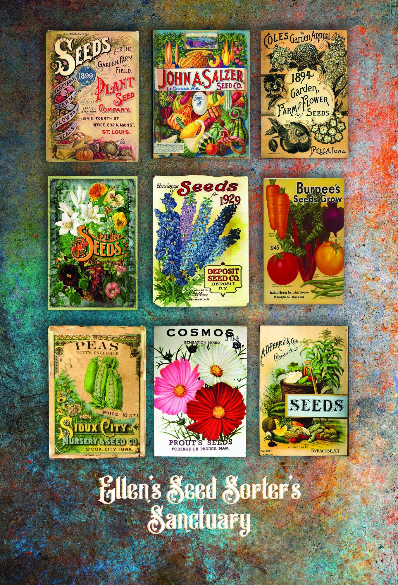 Personalized Seed Collector Gift Seed Collector Sign Rustic Garden Decor Perfect Gift for Seed Collectors | Gardeners