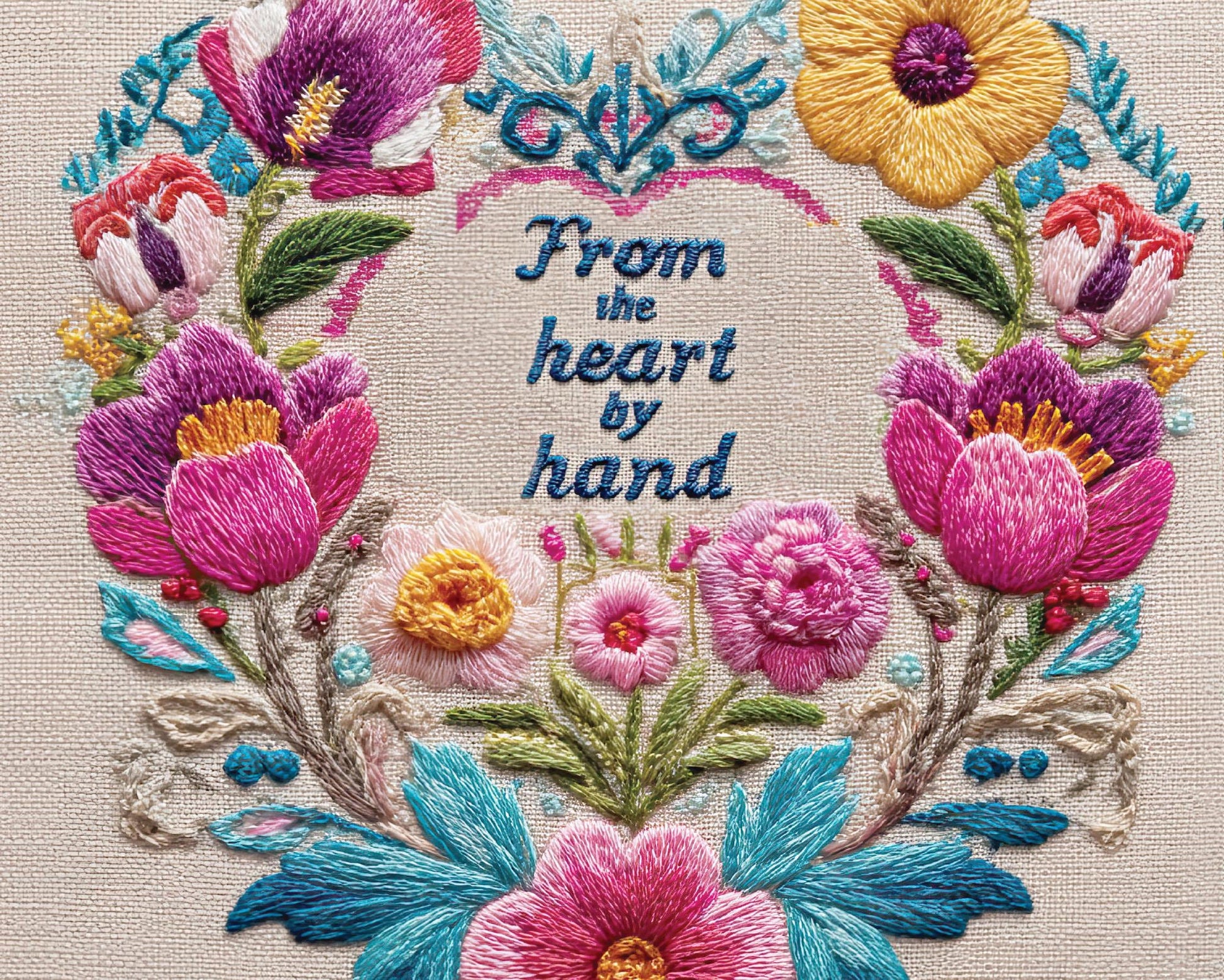 personalized Needlepoint Sign | Personalized Metal Sign | The perfect gift for anyone who loves needlepoint/embrodery