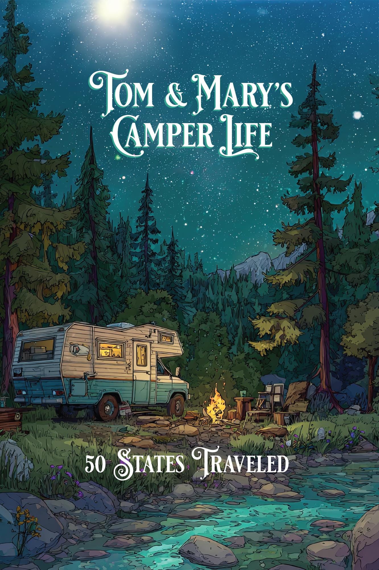 Personalized Camper Life Sign, Metal Sign for Home Decor. Camping, boating, fishing hobby