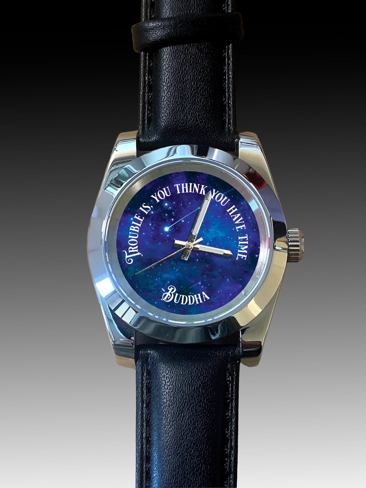 Seiko Custom Watch. Budda proverb. You think you have time - gift idea, new watch