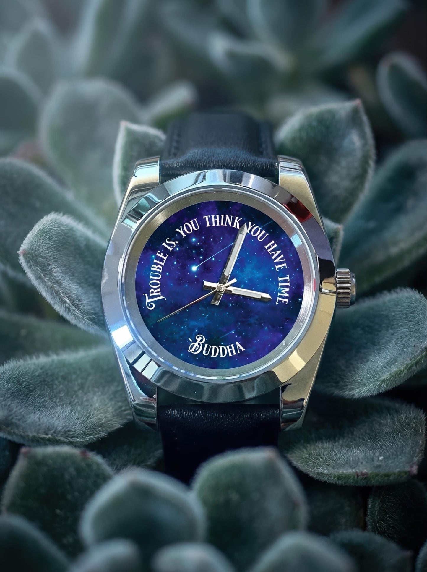 Seiko Custom Watch. Budda proverb. You think you have time - gift idea, new watch