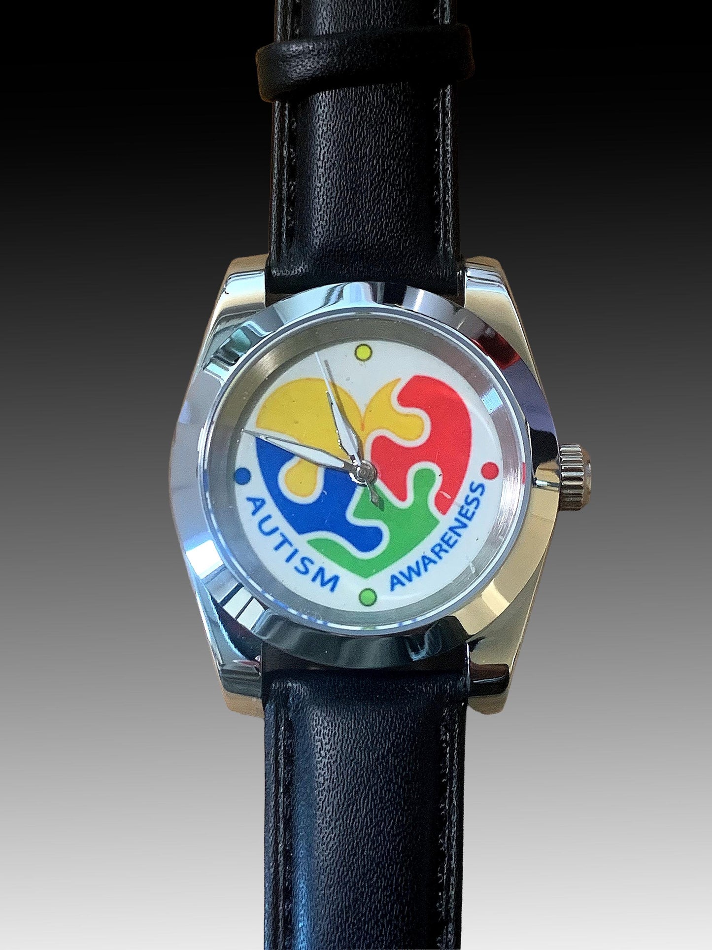 Custom Seiko watch Autism awareness Compassion for individuals on the spectrum