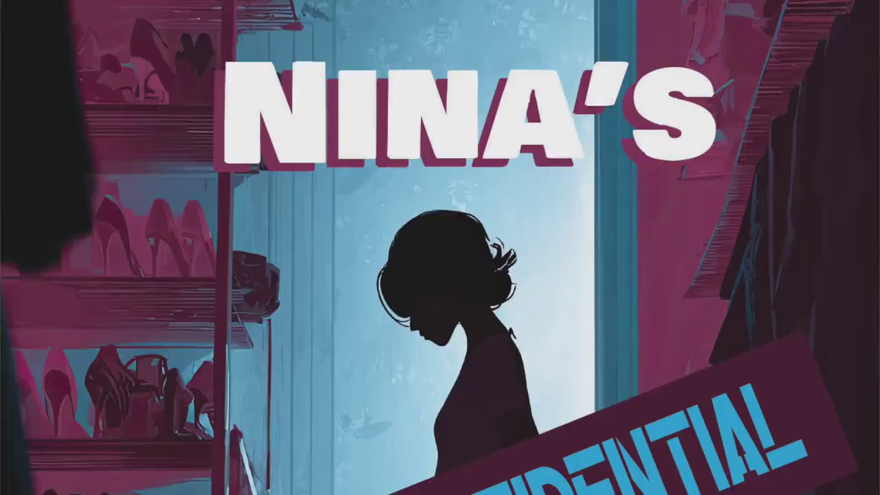 Closet Confidential Personalized Metal Sign  Home Decor. Personalize with the name of anyone who loves shoes and fashion.