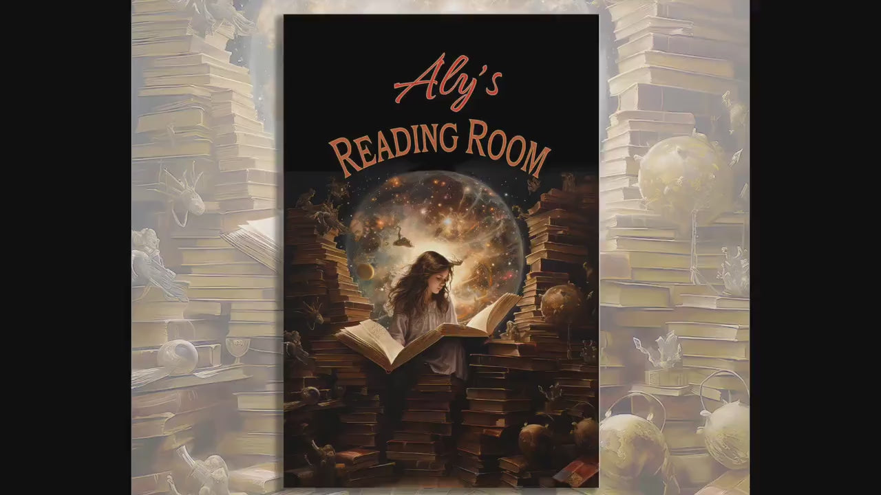 Personalized Reading Room Sign Wall Art. The perfect gift for young book lovers. Custom Metal Artwork Enhance Your Reading Room
